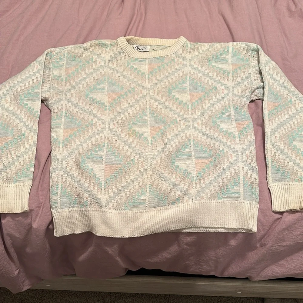 Patterned sweater - Picture 2 of 5